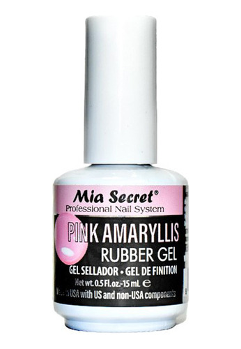 Rubber Gel Sellador Mia Secret Pink Amaryllis 15ml
