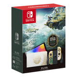 Nint Swit Oled Th Legend Of Zelda: Tears Of The Kingdom 64gb Color Dorado