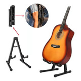 Base Soporte Para Guitarra O Bajo Metálico Transporte Fácil