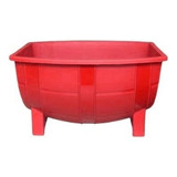 Macetero Mini Barril Color Rojo