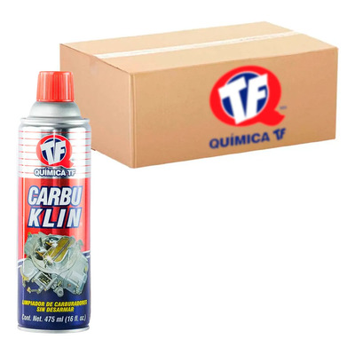 Limpiador Carburadores Carbuklin Carbuclean Tf Caja 12 Pzs
