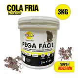 Cola Pega Rato Fria Colly Rato - 3 Kg - Captura De Roedores