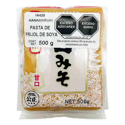 Pasta Miso Blanco 500g - Hanamaruki | MercadoLibre