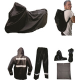 Combo Impermeable Moto X3 Pijama Enduro, Traje, Forro Maleta