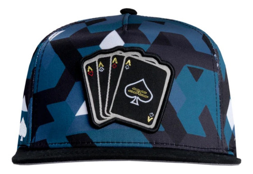 Gorra Jc Hats Poker Camo Snapback 226