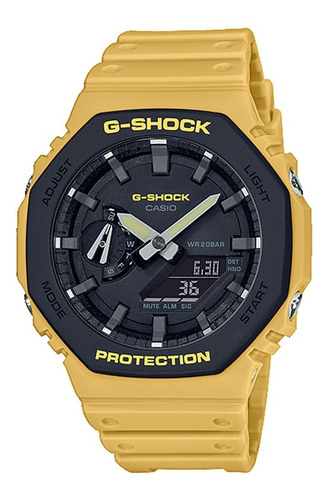 Reloj Casio G-shock Ga2110su-9a Ag. Of. - C