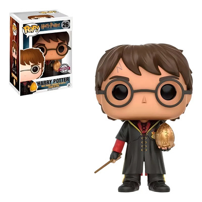 Funko Pop Harry Potter Torneio Tribuxo Com Ovo Dourado #26