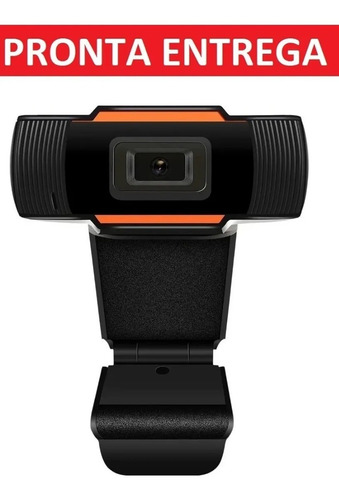 Webcam Câmera Com Microfone 720 Full Hd Usb Novo