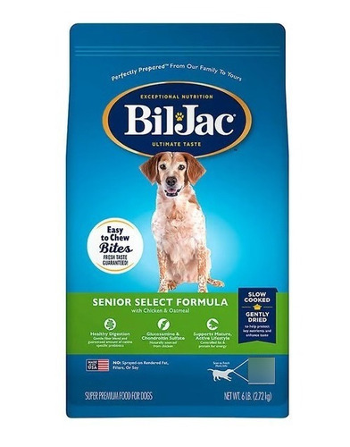 Alimento Bil Jac Para Perros Senior Select Formula 2,72 Kg