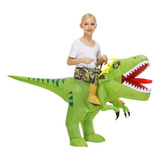 El Original Disfraz Inflable Montable De Dinosaurio T-rex - Colores