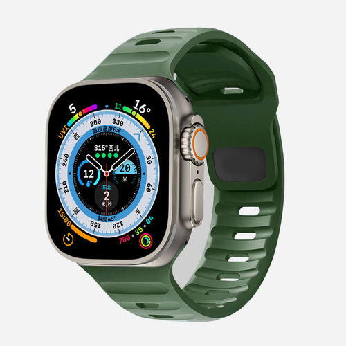 Correa De Silicona Suave Para Apple Watch Band Ultra N