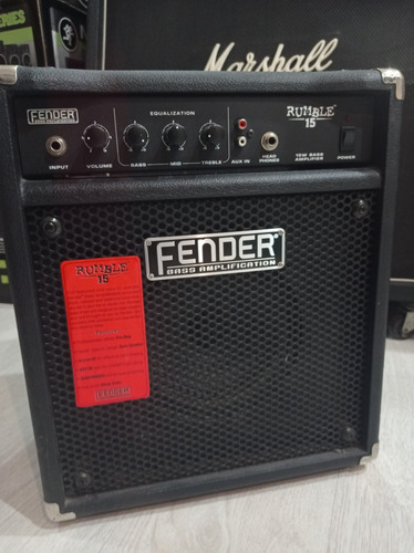 Amplificador Fender Rumble 15w 