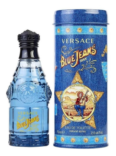 Perfume Hombre - Versace Blue Jeans - 75ml - Original..!!
