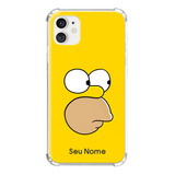Capa Capinha Com Nome Personalizada Homer Simpsons 4