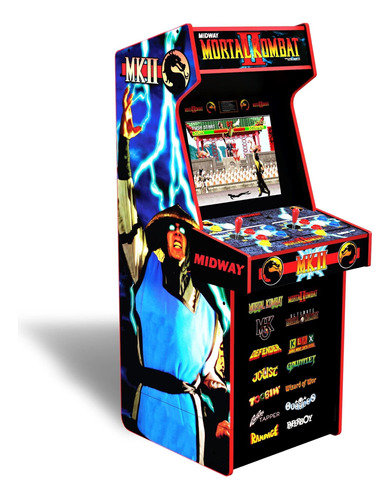 Arcade 1up Mortal Kombat At-home Arcade System - 4ft