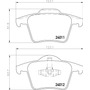 Kit X 4 Ruedas Pastillas De Freno Volvo Xc90 17.5' Volvo XC90