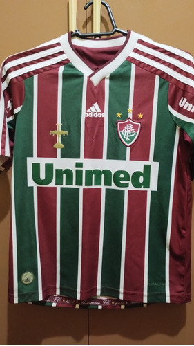 Camisa Fluminense Infantil 2009 Tamanho 10a