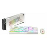 Msi Combo Teclado Y Mouse Gamer Vigor Gk30 Combo White Mouse