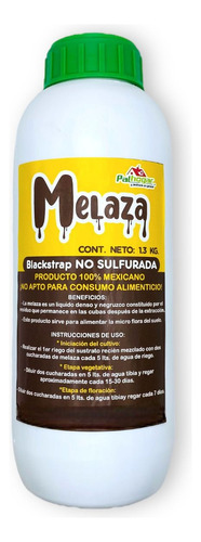 Melaza Blackstrap Pal Hogar De Caña Uso Agrícola 1 Kilo