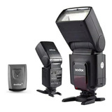 Flash Universal Godox Tt520ii + Radio Disparador