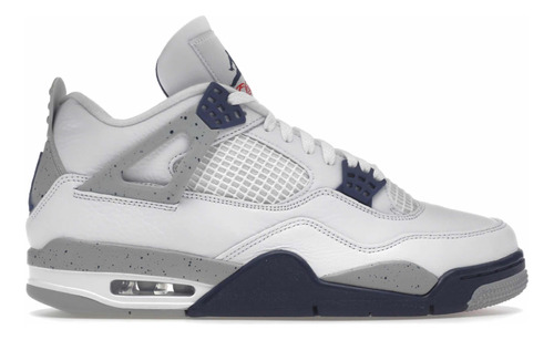 Tenis Jordan 4 Retro Midnight Navy / Azul Marino # 26 Cm 