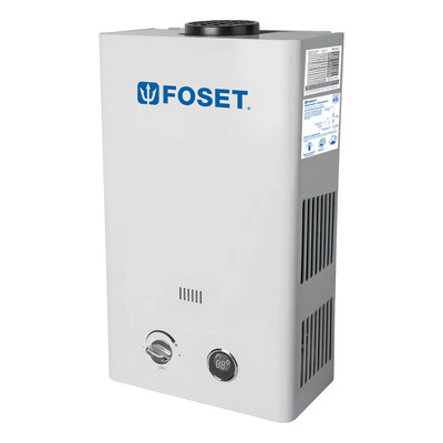 Calentador De Agua De Paso Gas Natural 2 Servicios Foset | Envío gratis