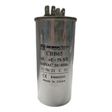 Capacitor Para Aire Acondicionado Metalico De 60 Mf.