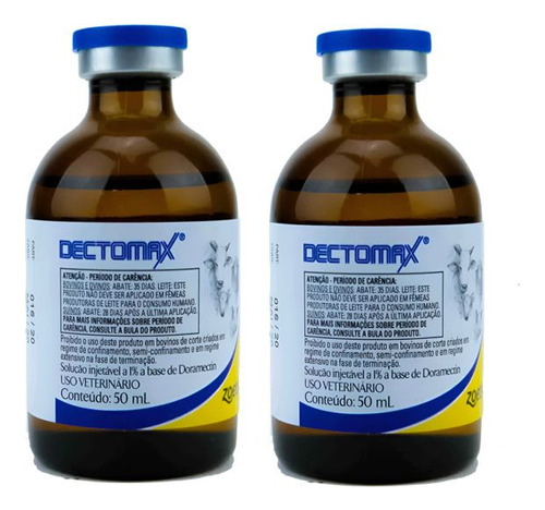 Kit Dectomax 50ml - 2 Unidades - Doramectina Zoetis