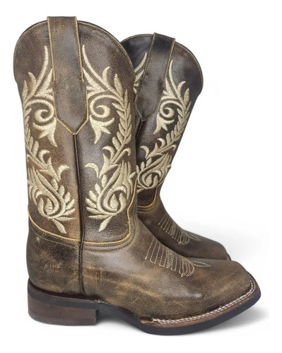 Bota Vaquera Dama Romagnola Mal Paso Leather Boots
