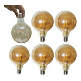 Lampada Multi Filamento Led 38w Kit 6 Uni Ballon Decoraçao