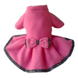 Roupa Roupinha De Cachorro Frio Vestido Pet Inverno