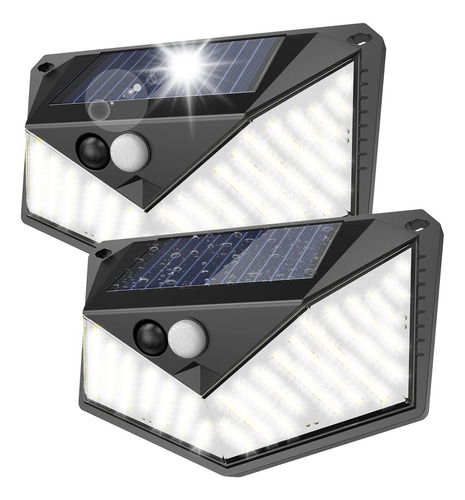 Luces Solares Para Exteriores, 220 Led, Superbrillantes, Sen