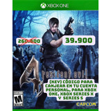 Resident Evil 4 Xbox One, Series X Y Series S Código