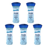 5x Flutuador De Cloro Para Piscina Tricloro 1,6kg Domclor