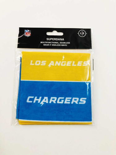 Bandana Cargadores De Los Angeles Chargers, Producto Oficial
