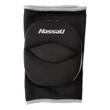 Rodilleras Nassau Cover Vóley Negro Blanco Handball