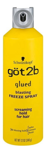 Spray Schwarzkopf Got2b Glued Blasting Freeze, 12 Oz