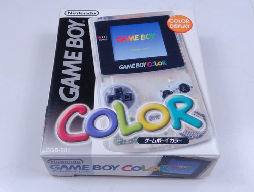 Caja Game Boy Color Transparente