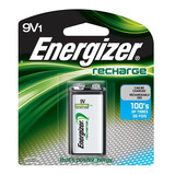 Batería Recargable De 9 Voltios Energizer, (nh22nbp).