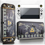 Kit Proteção Completa Nintendo Switch Oled Tema Zelda 