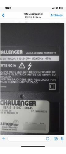 Componentes Electrónicos Para Challenger Android Tv