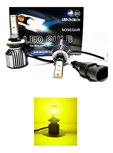 Luces Mini Turboled Canbus Csp  H27 881 Amarillo/ Sosegur 