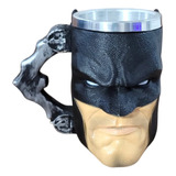 Caneca 3d Batman Cavaleiro Das Trevas Dc Comics Coleção Geek