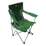 Sillon Silla Director Plegable Spinit Acero Camping Color Verde