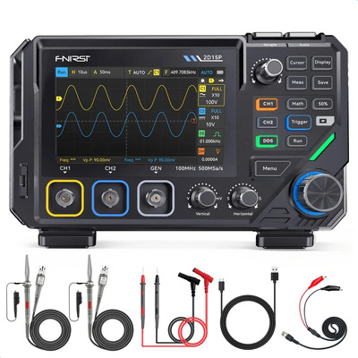 Osciloscopio Multímetro Digital Fnirsi 2d15p De 100 Mhz | Envío gratis