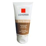 Total Bronze Emulsión  Autobronceante Toque Seco Lidherma 