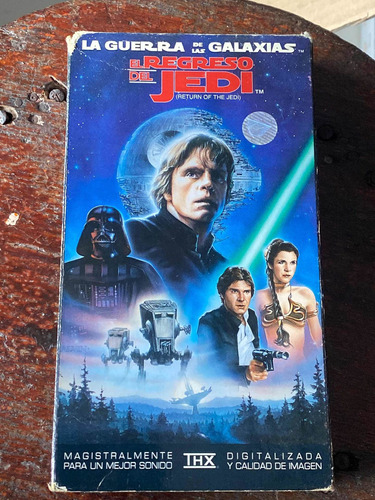 Vhs La Guerra De Las Galaxias El Regreso Del Jedi Star Wars