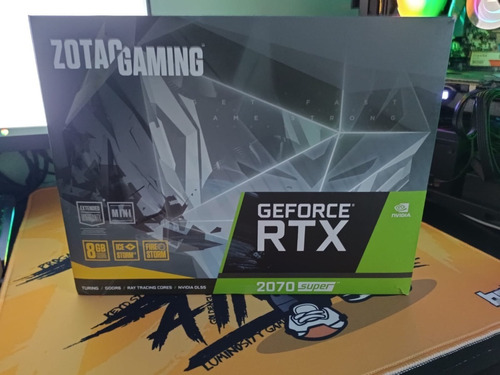 Placa De Vídeo Nvidia Zotac Geforce Rtx 2070 Super Mini 8gb