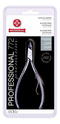 Alicate Cutícula Unhas Manicure Profisssional 772  - Mundial