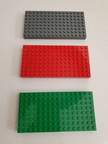 Lego 3 Placas Planchas Base - Originales
